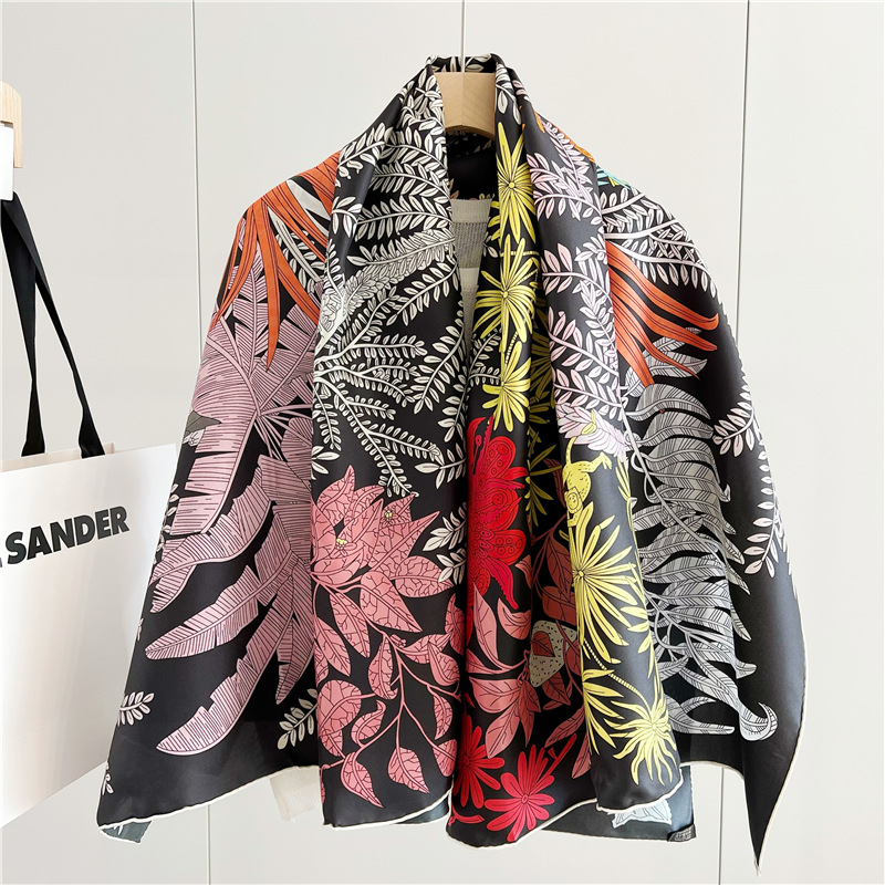 Travel Hair Accessories - Foulard en soie 14 mm pour