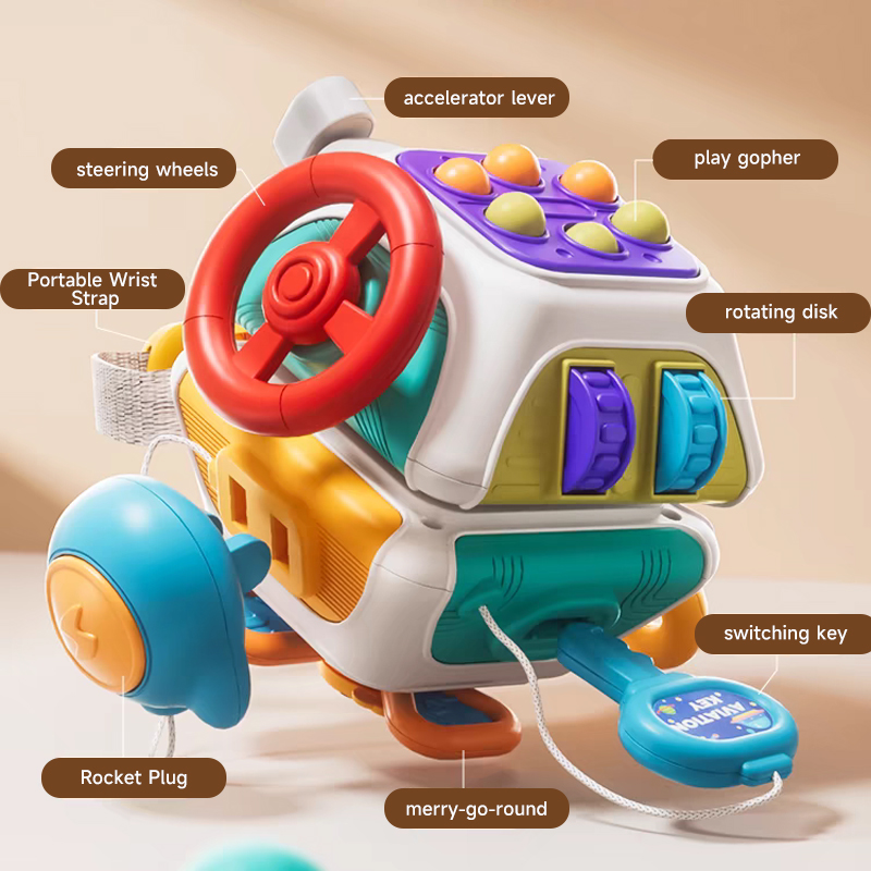 Travel Accessories For Baby - Jouets mentaires oriels Montessori pour bébé,