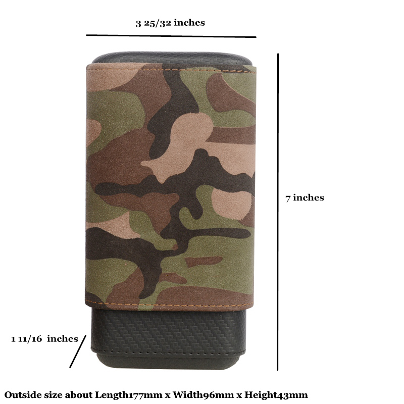 Travel Accessories Best - CamSolomon-Mini étui à cigares pour homme,