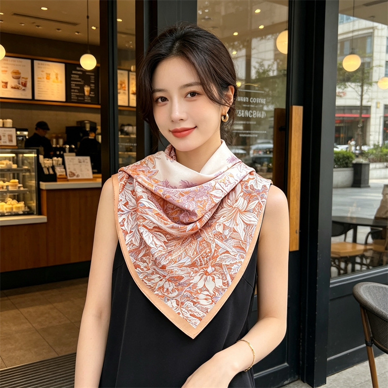 Travel Accessories Bag For Women - Foulard en Soie Douce pour Femme,