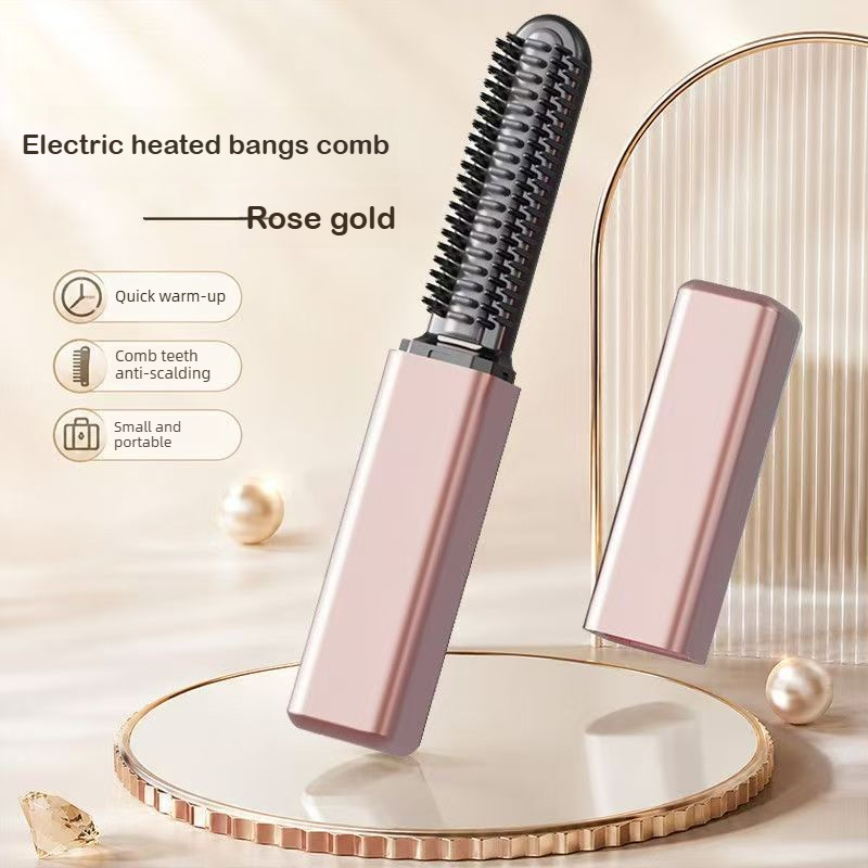 Mini Iron Travel - Peigne lisseur portable mini, peigne à