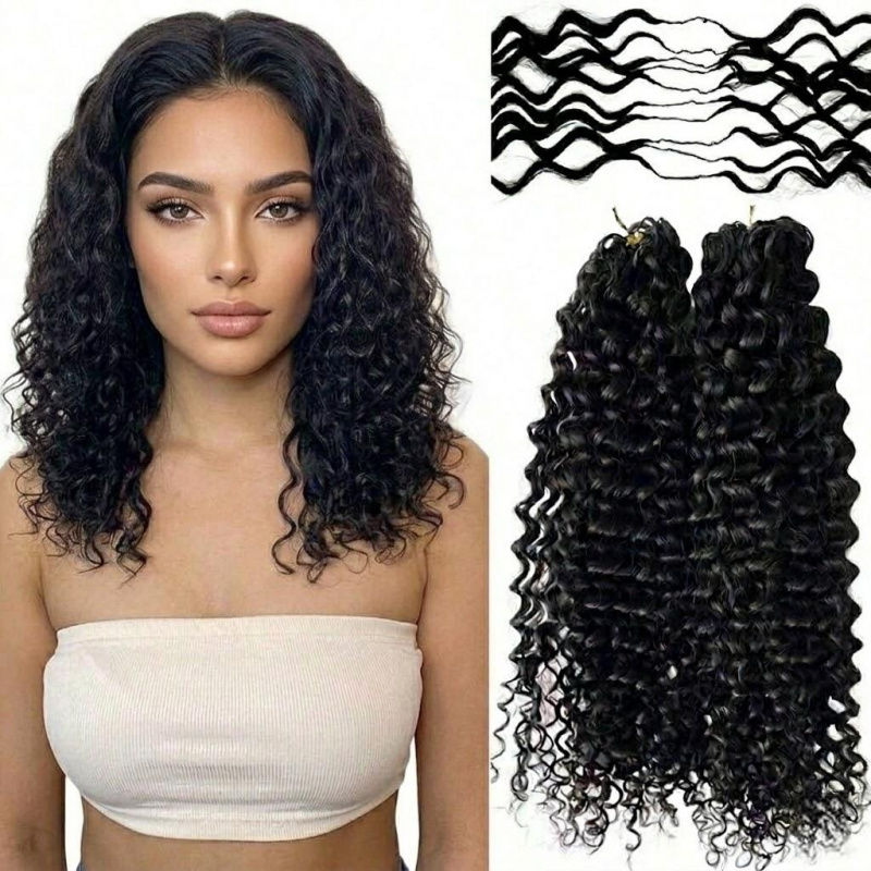 Travel Hair Accessories - Extensions de cheveux synthétiques à ondulations