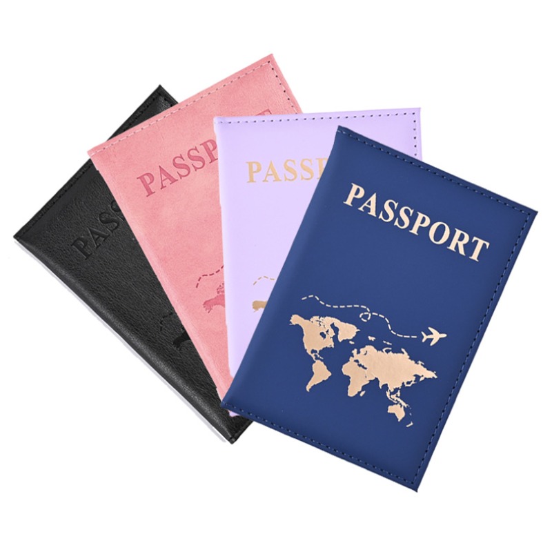 Travel Accessories Bag For Women - Porte-passeport avec lettre imprimée pour femmes