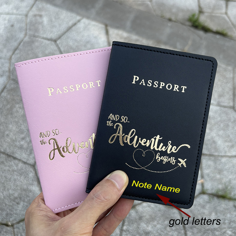 Travel.Accessories News - Noms personnalisés couvertures de passeport portefeuille