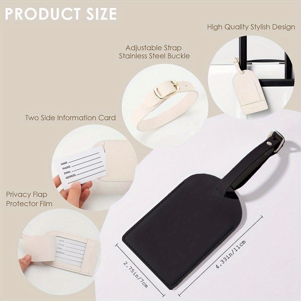 Étiquette de bagage personnali - Travel Accessories Best avis et prix