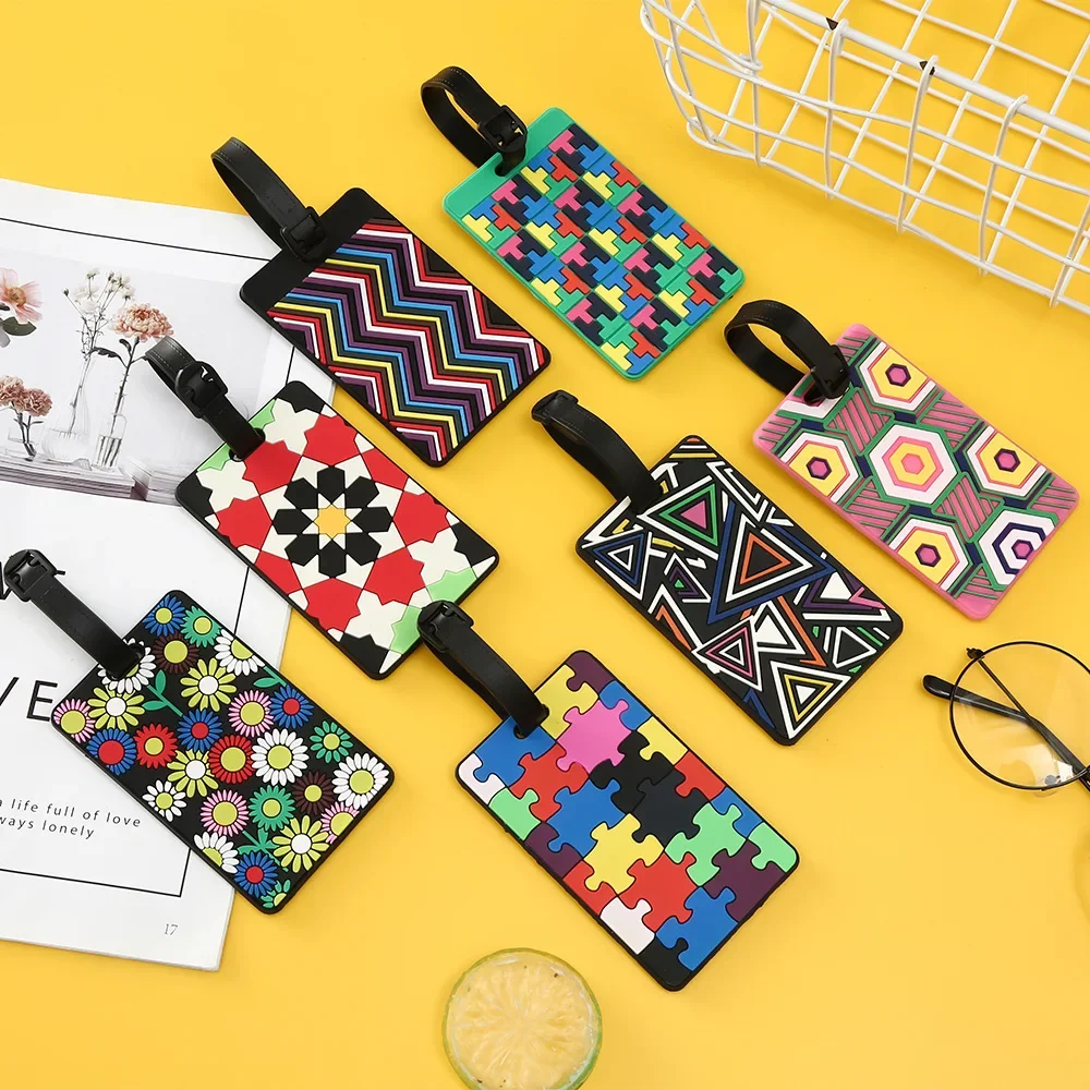 Étiquettes de bagage géométriq - Travel Accessories Unique avis et prix