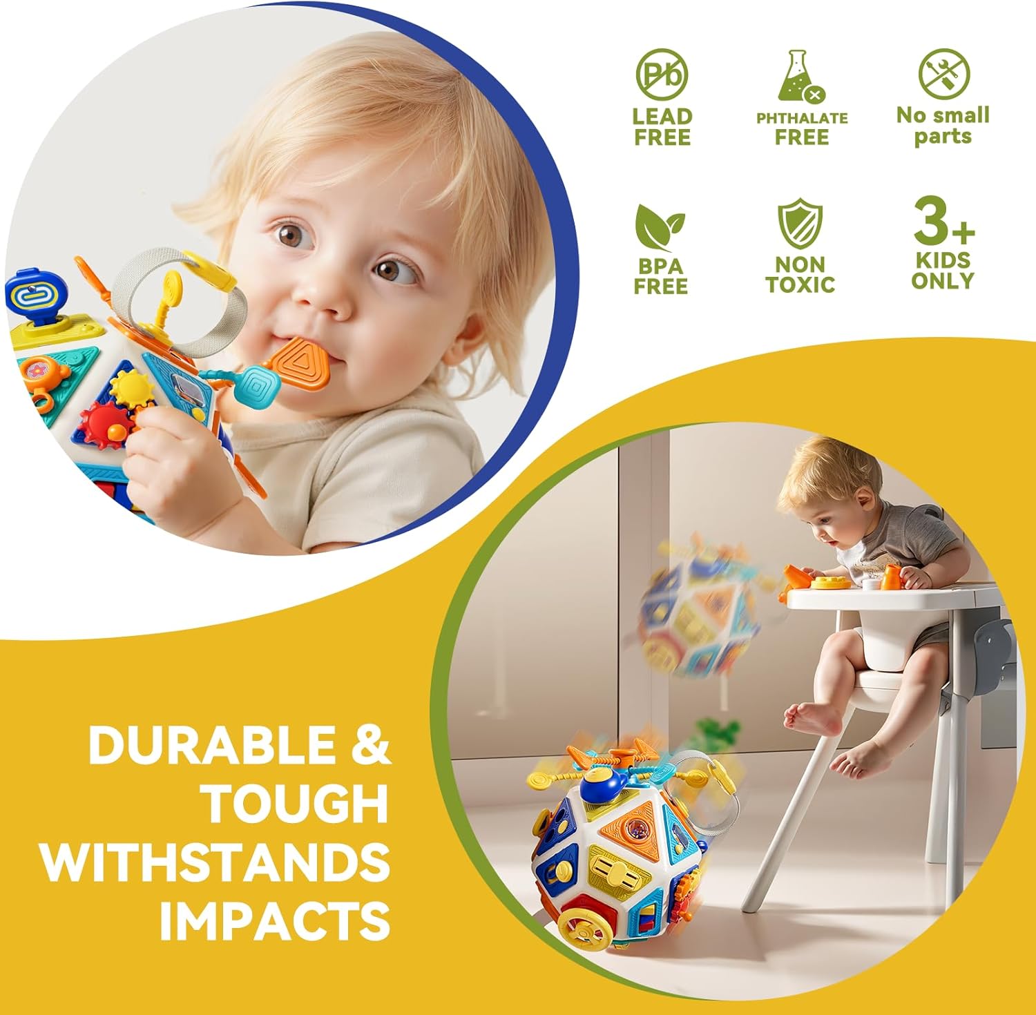 Cube d'activités Montessori po - Travel Accessories For Baby avis et prix