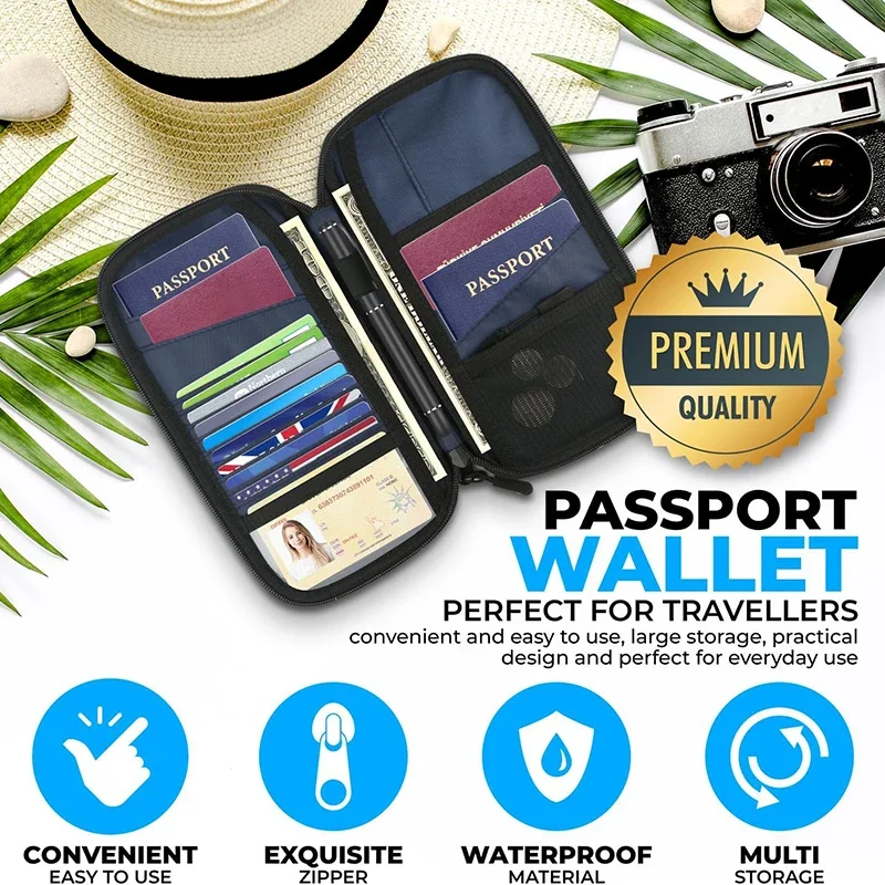 Couverture de passeport de voy - Travel Accessories Bag For Women avis et prix
