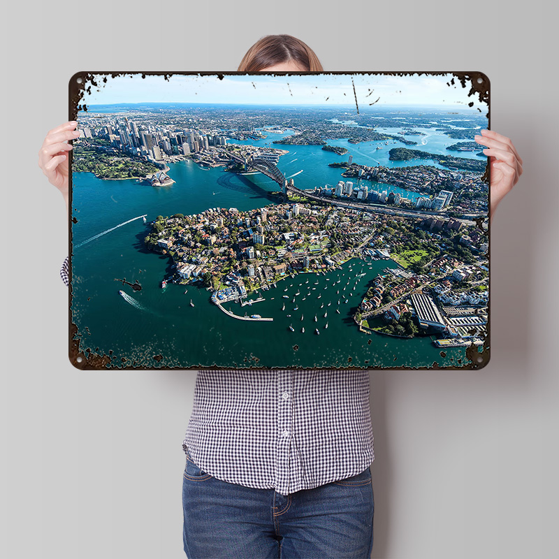 Affiche de voyage Sydney Austr - Travel Accessories Australia avis et prix