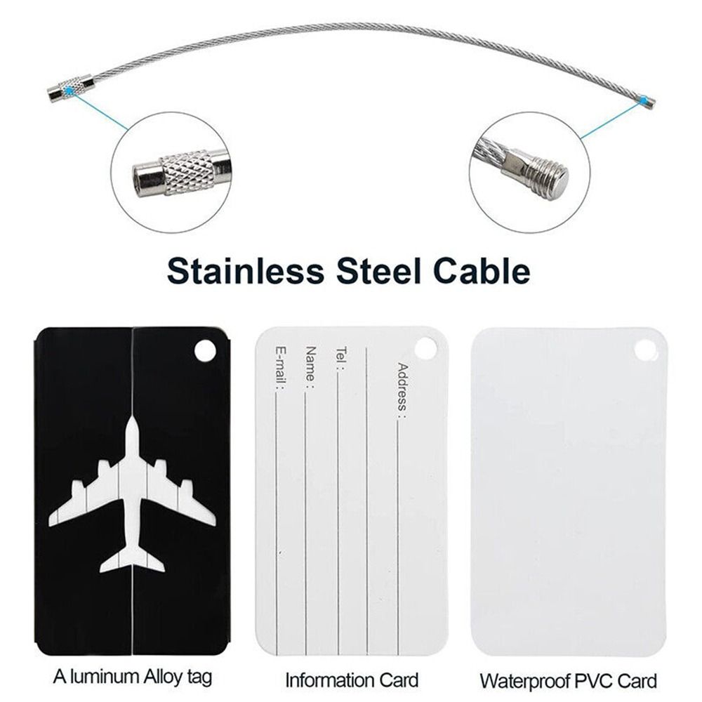 Étiquettes de bagage de voyage - Travel Accessories Unique avis et prix